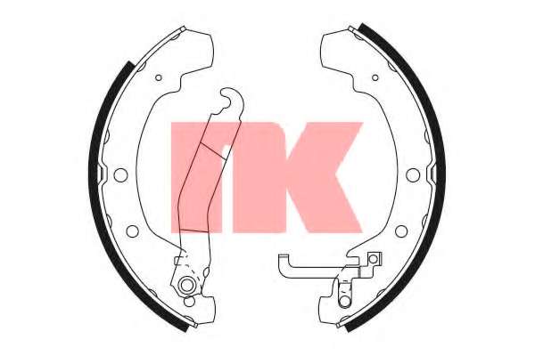 Комплект тормозных колодок