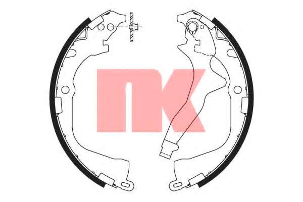 Комплект тормозных колодок