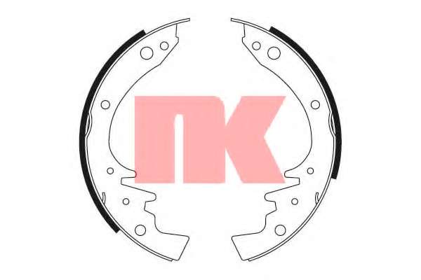 Комплект тормозных колодок