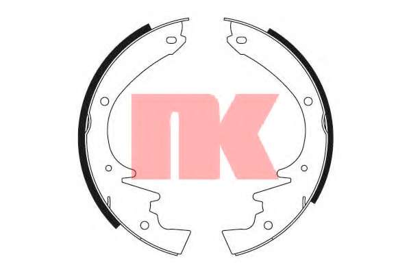 Комплект тормозных колодок