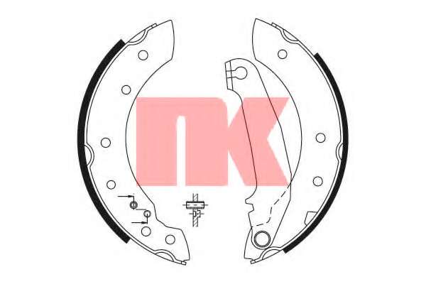 Комплект тормозных колодок