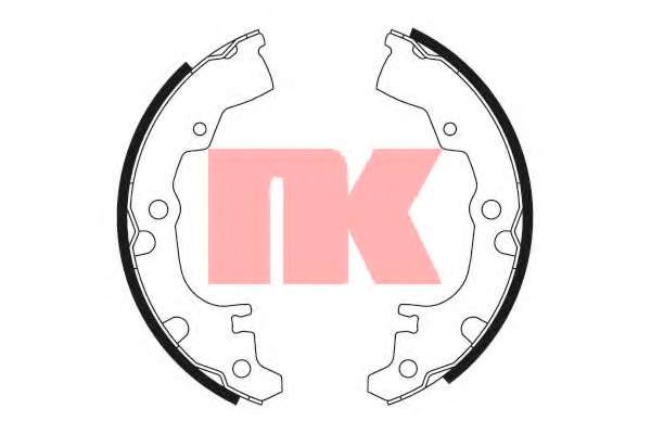 Комплект тормозных колодок