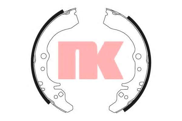 Комплект тормозных колодок