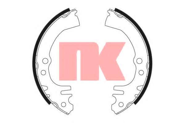 Комплект тормозных колодок