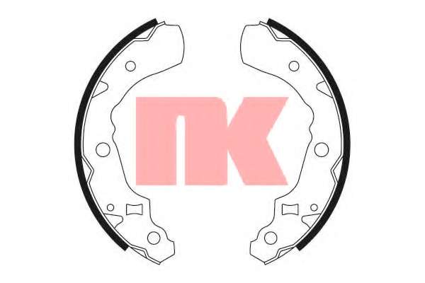 Комплект тормозных колодок