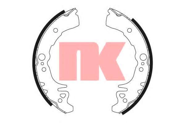 Комплект тормозных колодок