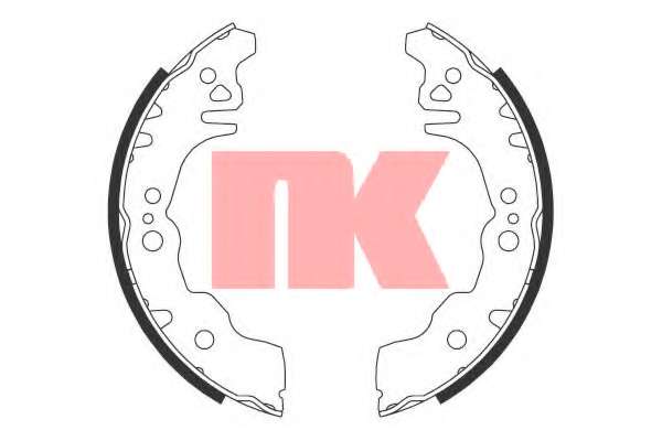 Комплект тормозных колодок