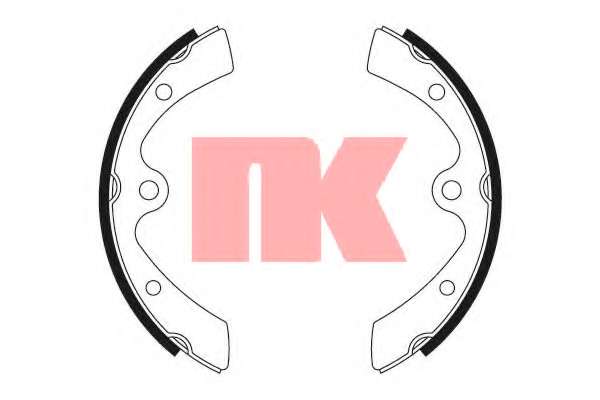 Комплект тормозных колодок