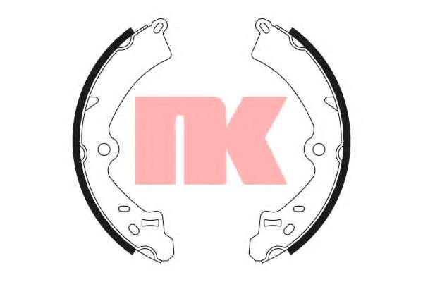 Комплект тормозных колодок