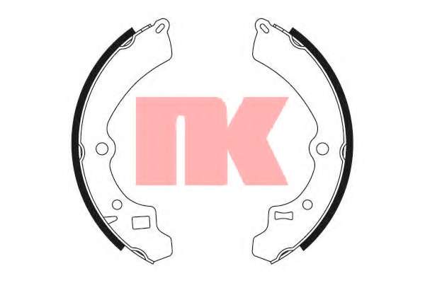 Комплект тормозных колодок