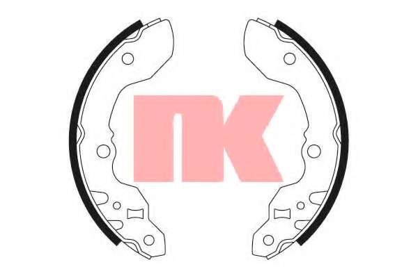 Комплект тормозных колодок