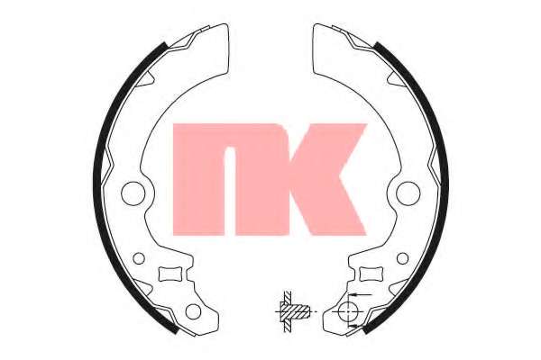 Комплект тормозных колодок