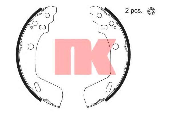 Комплект тормозных колодок