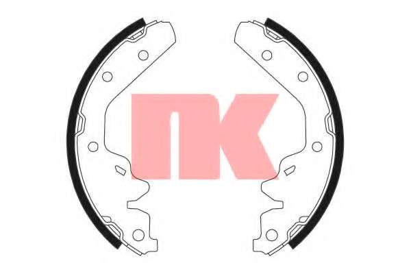 Комплект тормозных колодок