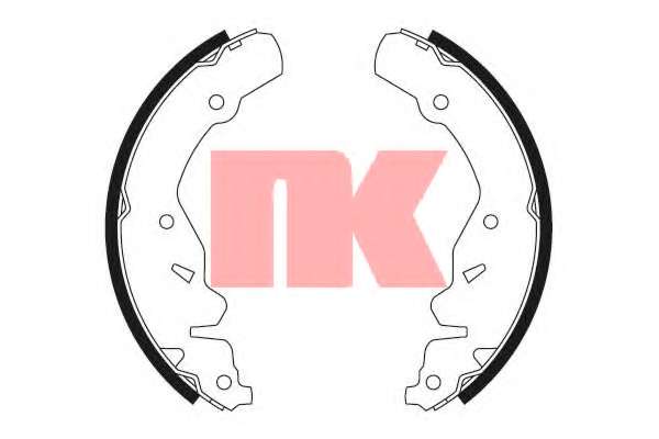 Комплект тормозных колодок