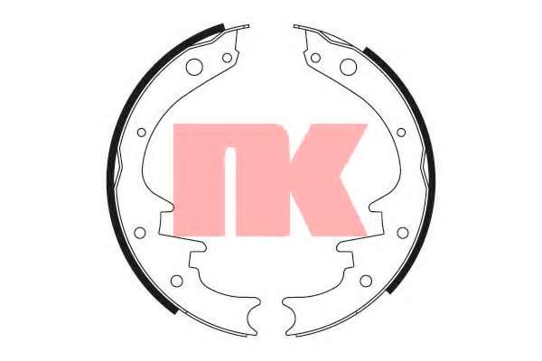 Комплект тормозных колодок