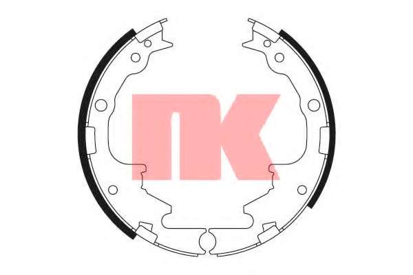 Комплект тормозных колодок