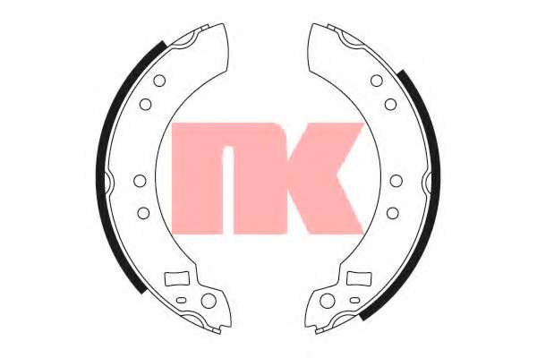 Комплект тормозных колодок
