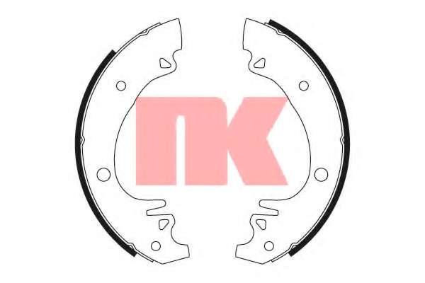Комплект тормозных колодок