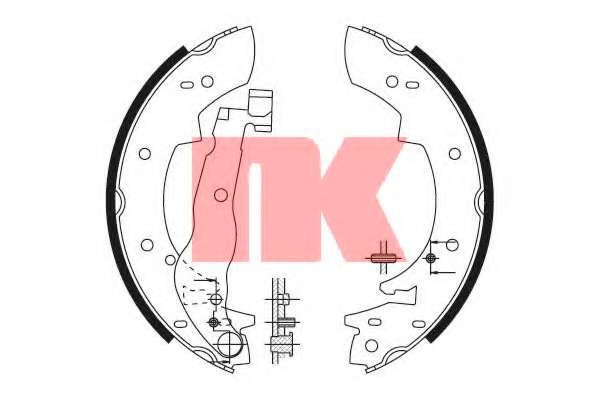 Комплект тормозных колодок