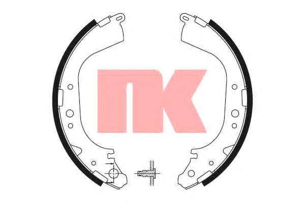 Комплект тормозных колодок