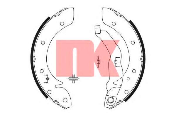 Гальмівні колодки (набір)