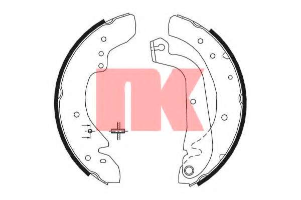 Гальмівні колодки (набір)