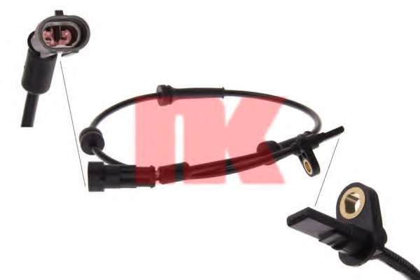 Датчик, частота вращения колеса