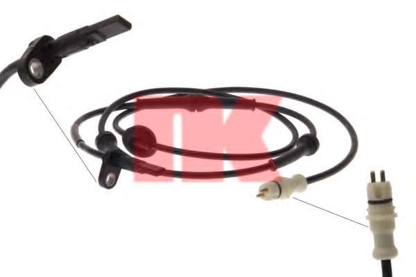 Датчик, частота вращения колеса