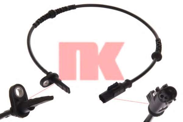 Датчик, частота вращения колеса