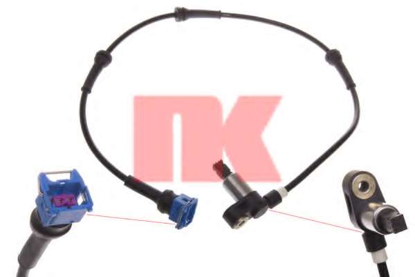 Датчик, частота вращения колеса