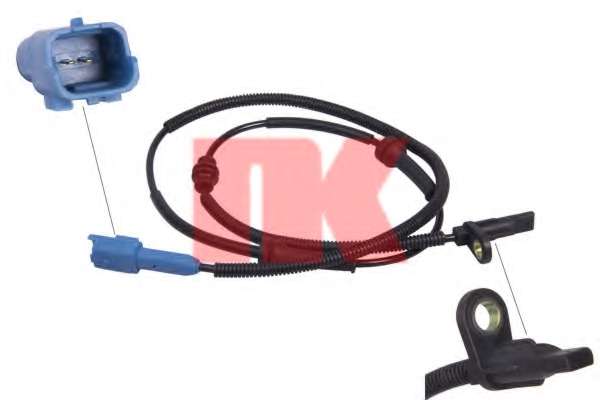 Датчик частоти обертання колеса