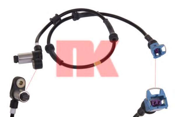 Датчик, частота вращения колеса