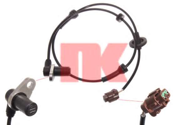 Датчик, частота вращения колеса