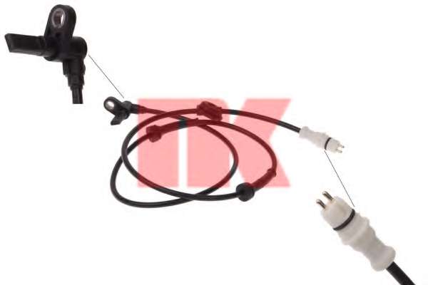 Датчик, частота вращения колеса