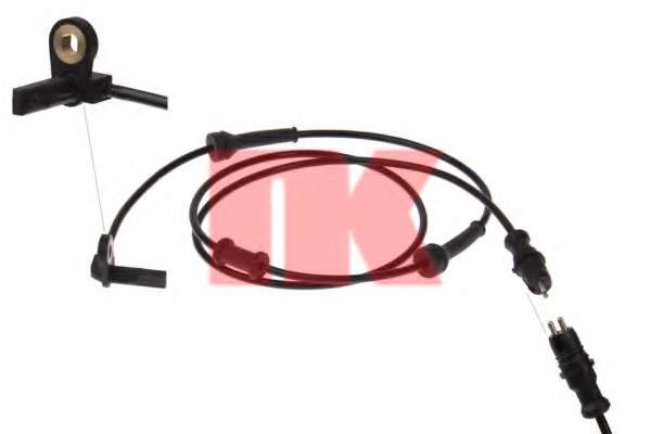 Датчик, частота вращения колеса