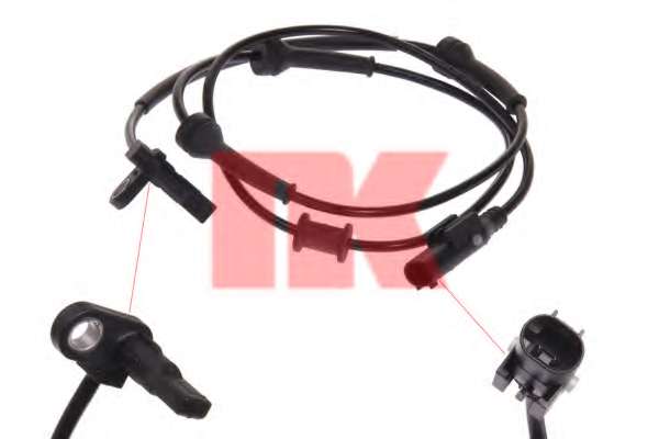 Датчик, частота вращения колеса