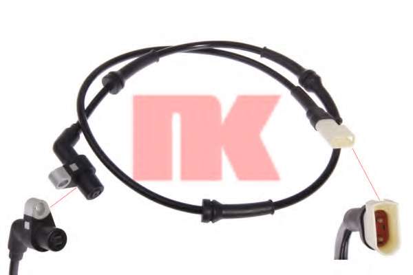 Датчик, частота вращения колеса