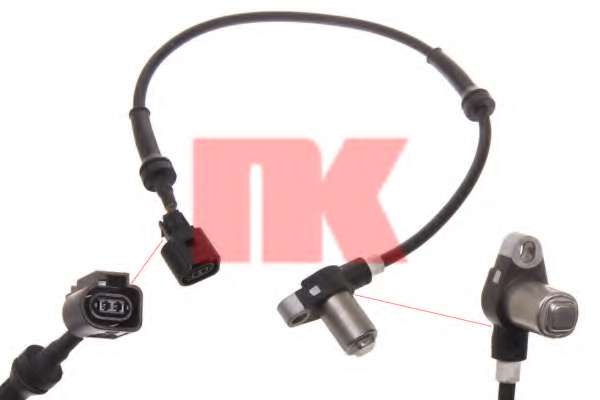 Датчик, частота вращения колеса