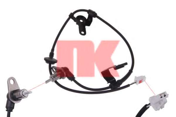 Датчик, частота вращения колеса