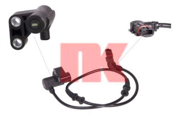 Датчик, частота вращения колеса