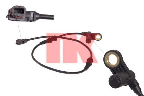 Датчик, частота вращения колеса