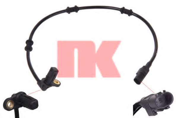 Датчик, частота вращения колеса