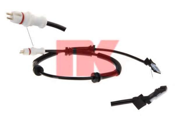 Датчик, частота вращения колеса