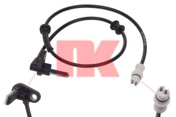 Датчик, частота вращения колеса