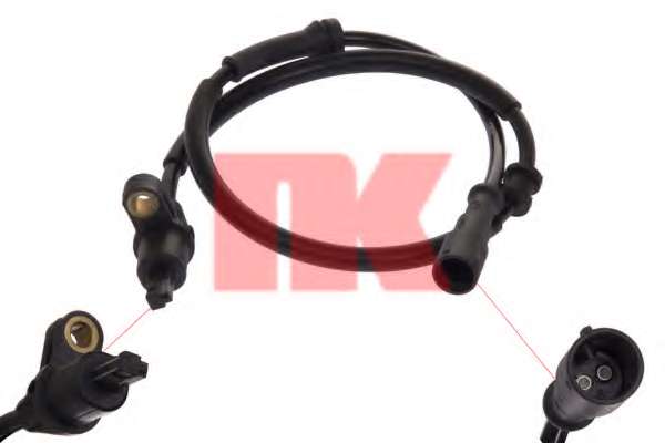 Датчик, частота вращения колеса