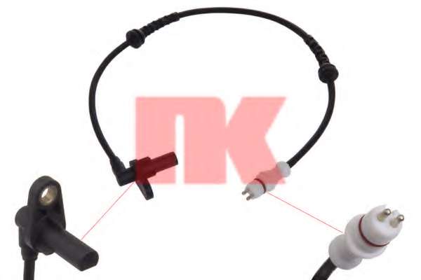 Датчик, частота вращения колеса