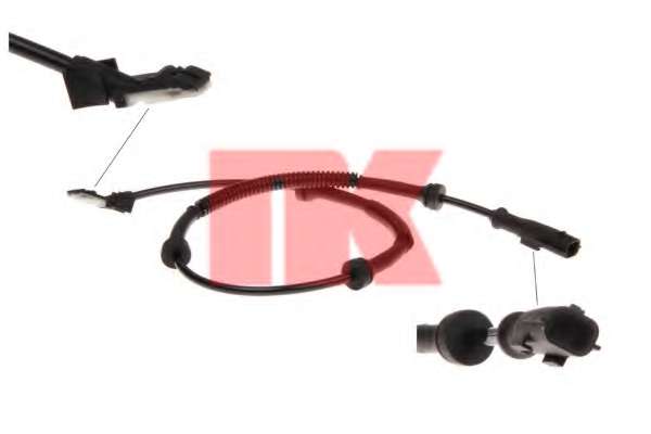 Датчик, частота вращения колеса