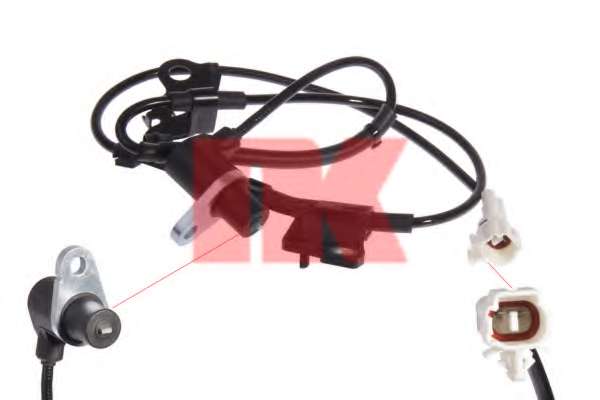 Датчик, частота вращения колеса