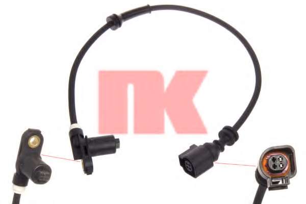 Датчик, частота вращения колеса